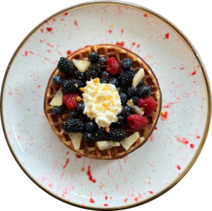 image of glutten free waffle