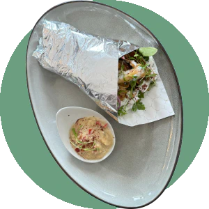 image of grilled chicken durum